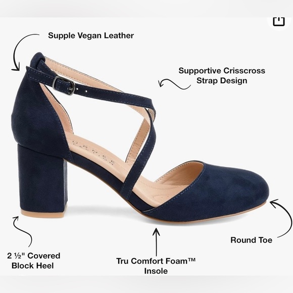 Journey Foster Navy Pumps NEW - Picture 6 of 9